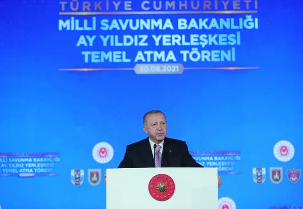 Son dakika: Başkan Erdoğan’dan Ay Yıldız Projesi Temel Atma Töreni’nde önemli açıklamalar