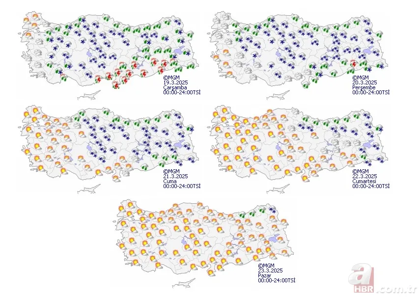 Hava durumu alarm veriyor! Balkan soğukları Türkiye’yi sardı! İstanbul'da kar yağışı başladı 3