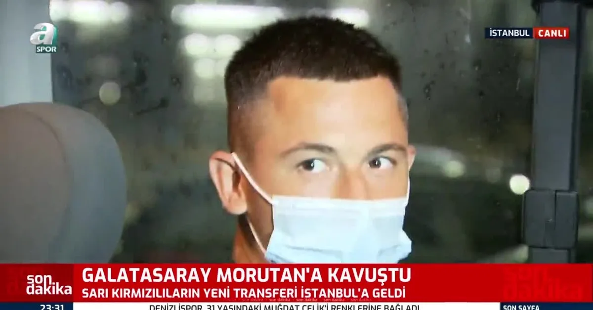 SONDAKİKA! Galatasaray'ın yeni transferi Olimpiu Morutan İstanbul'da! İşte ilk görüntüler... Video