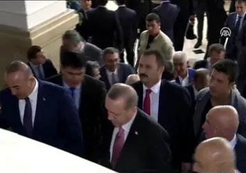 Cumhurbaşkanı Erdoğan Kazakistan'a geldi