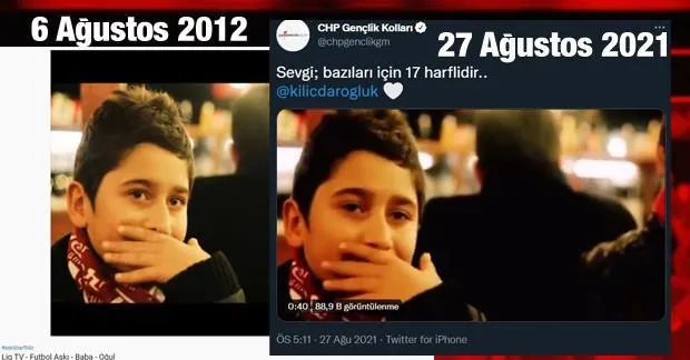 CHP Gençlik Kolları’nın Sevgi bazıları için 17 harflidir videosu çalıntı çıktı! Tepki yağdı: Ajansınız bile beceriksiz