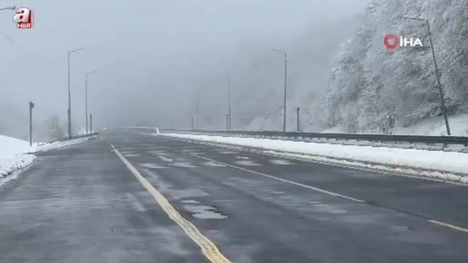 Bolu Dağı’nda ulaşım sağlanıyor