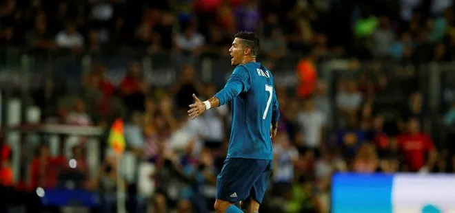 Real Madrid’e Cristiano Ronaldo şoku