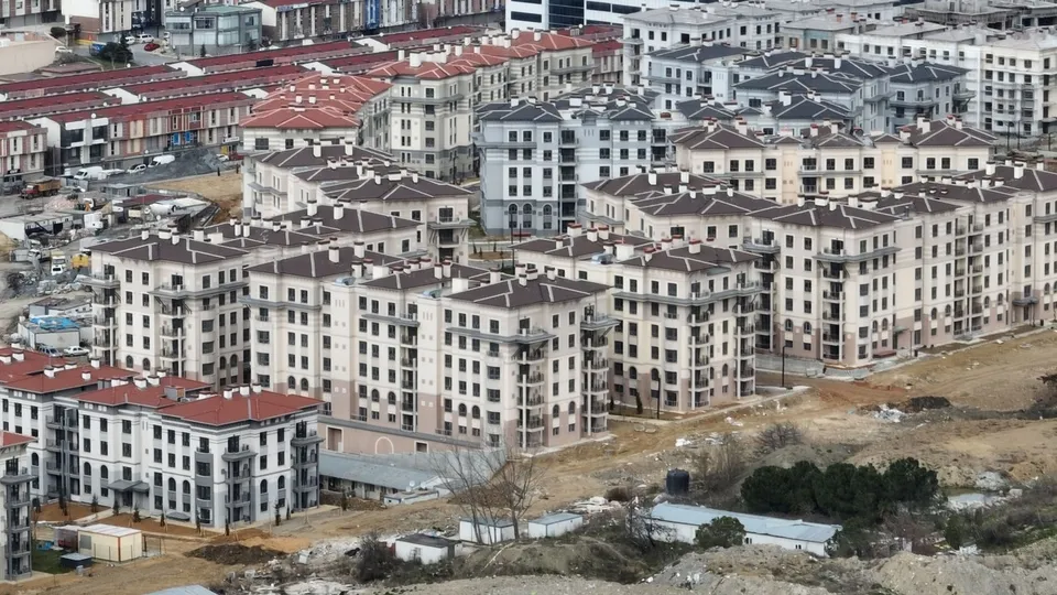 İstanbul Esenler'de rezerv konut alanı havadan görüntülendi! 60 bin ev yapılacak