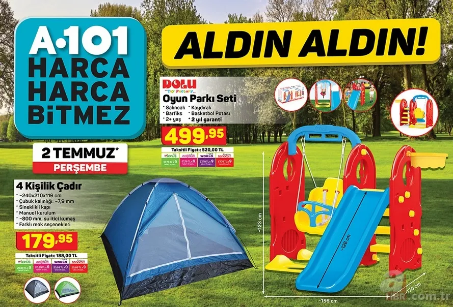A101'den 4 kişilik çadır sürprizi! A101 2 Temmuz 2020 aktüel ürünler kataloğunda neler var? 10