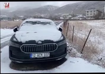 Bingöl Karlıova beyaza büründü