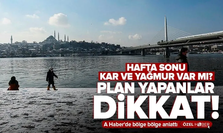 İstanbul ve Ankara’ya kar yağacak mı? 5 günlük hava durumu! Meteoroloji’den yağmur ve kar uyarısı