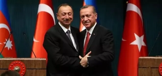 Azerbaycan Cumhurbaşkanı Aliyev’den Başkan Erdoğan’a teşekkür