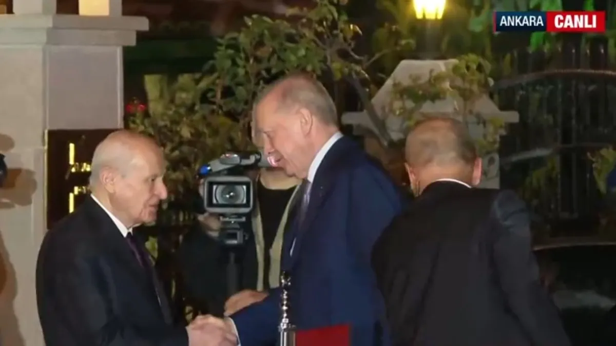 Başkan Erdoğan ile Bahçeli bir araya geldi!