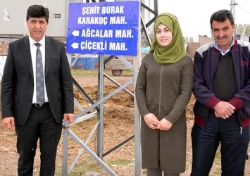 Gülen’in doğduğu köye şehidin ismi verildi