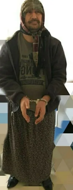 5 yıldır aranan şahıs ormanlık alanda başında eşarp üzerinde etekle yakalandı - 2