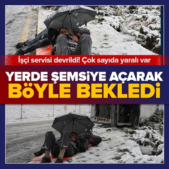 Nevşehir’de işçi servisi devrildi: 14 yaralı