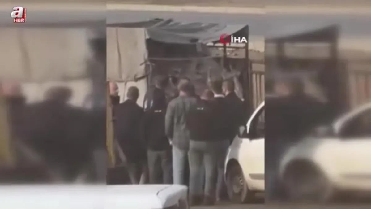 Kamyonetten çıkanlar mide bulandırdı!