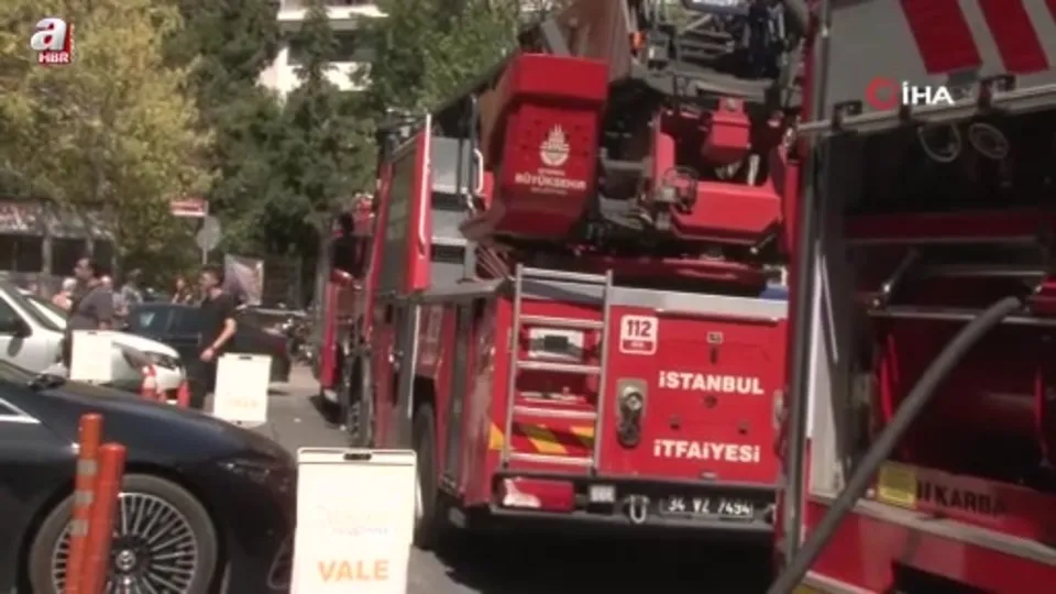 Hastanede yangın paniği