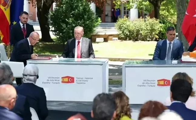 Başkan Erdoğan’dan İspanya’da Gazze sözleri: Ateşkes kararı kağıtta kalmasın BMGK İsrail’e baskı yapmalı