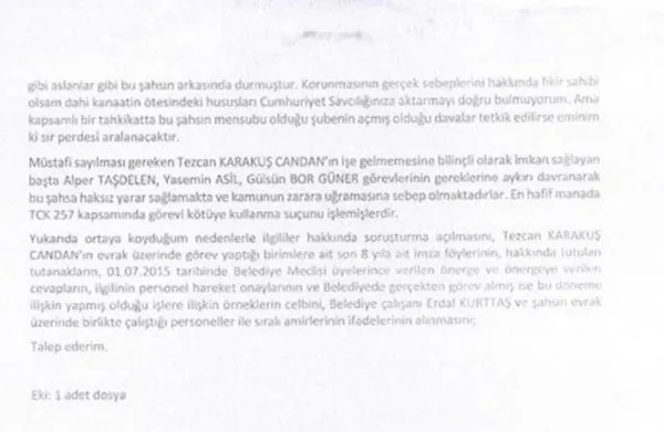 Bankamatikçi Tezcan Karakuş Candan’a soruşturma!