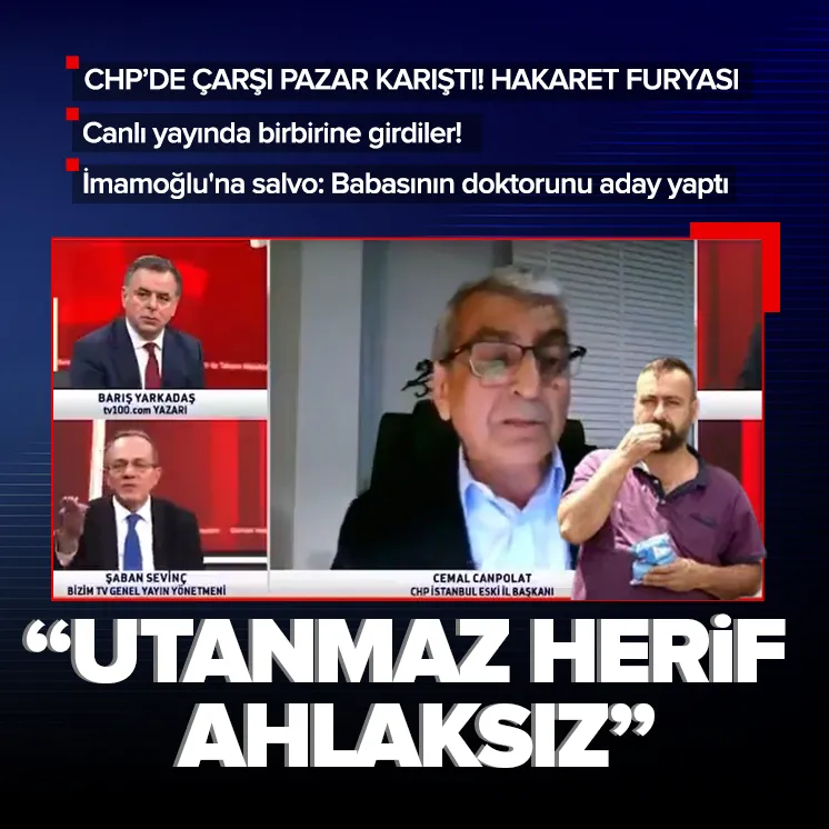 Cemal Canpolat ile Sevinç birbirine girdi!
