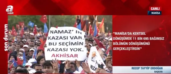 Başkan Erdoğan’dan Kılıçdaroğlu’na Alevilik yanıtı: Bizim mezhep ayrımı derdimiz yok! Bizim tek dinimiz var İslam!