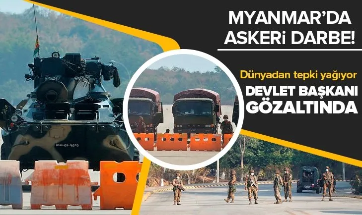 Myanmar'da askeri darbe!