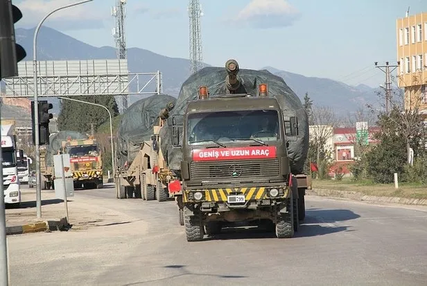 Suriye sınırına askeri sevkiyat - 1