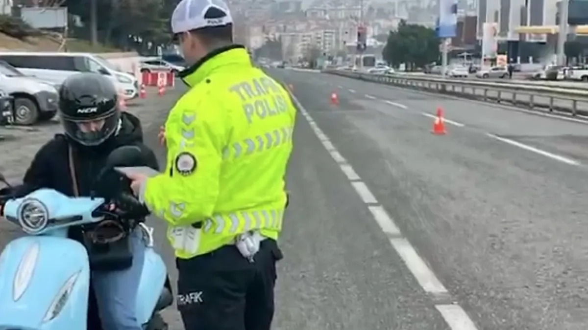 Helikopter ve dron destekli trafik denetiminde 3 milyon 791 araç ve sürücü denetlendi