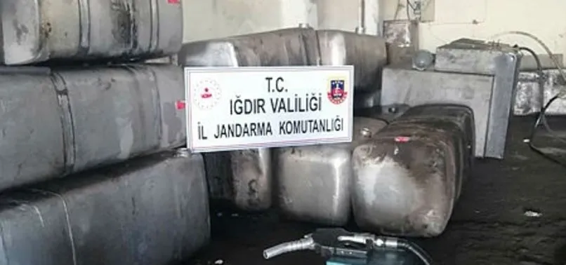 Iğdır'da kaçak akaryakıt operasyonu
