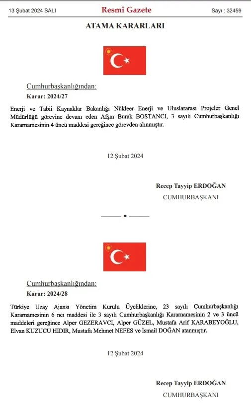 İlk Türk astronot Alper Gezeravcı TUA’nın yönetim kurulu üyeliğine atandı