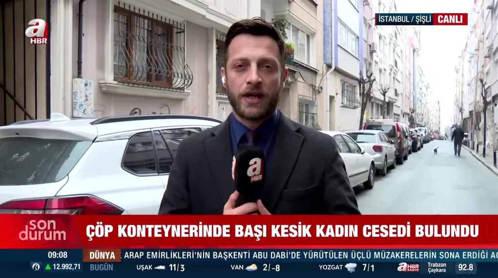 Çöp konteynerinde başsız ceset bulundu!