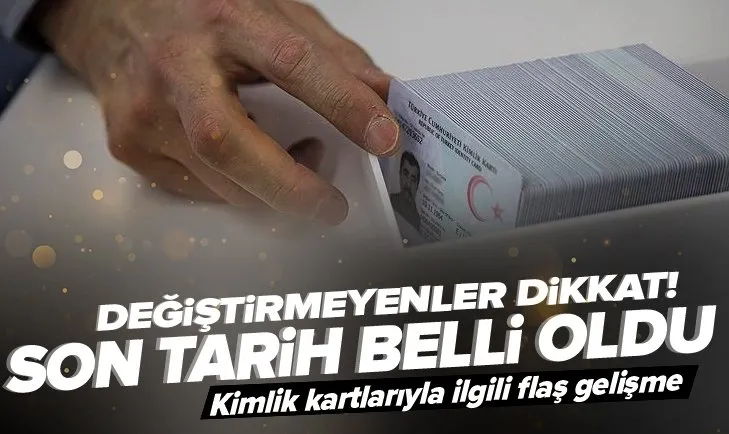 Yeni kimlik kartı ile ilgili flaş gelişme! Nüfus cüzdanlarını değiştirmeyenler dikkat | Son tarih belli oldu | Kimlik başvurusu nasıl yapılır?