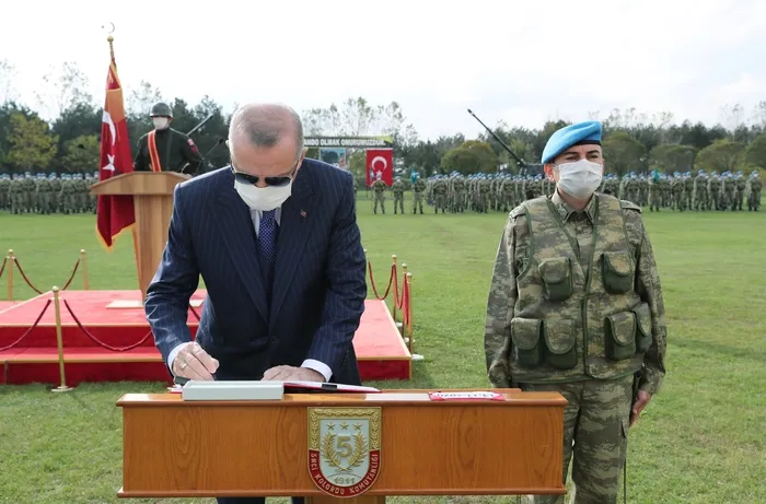 Son dakika: Başkan Erdoğan'dan 41. Komando Tugay Komutanlığı Sancak Verme Töreni'nde önemli açıklamalar - 4