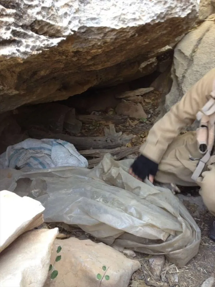 Hakkari’de PKK’ya ait mühimmat bulundu