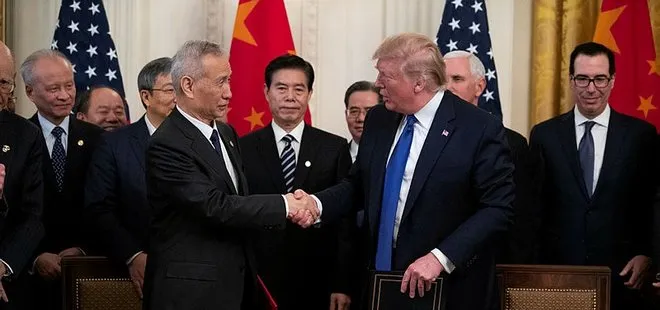 Önemli adım! ABD-Çin ticaret savaşını bitiren imza