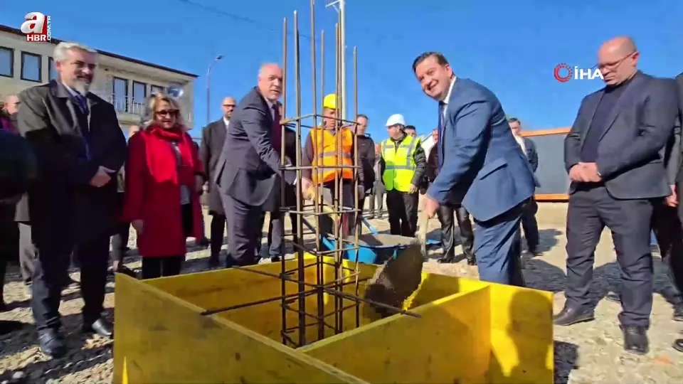 Kosova’da gençlik merkezinin temeli atıldı!