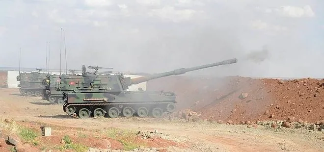 TSK’dan YPG’ye obüs bombardımanı