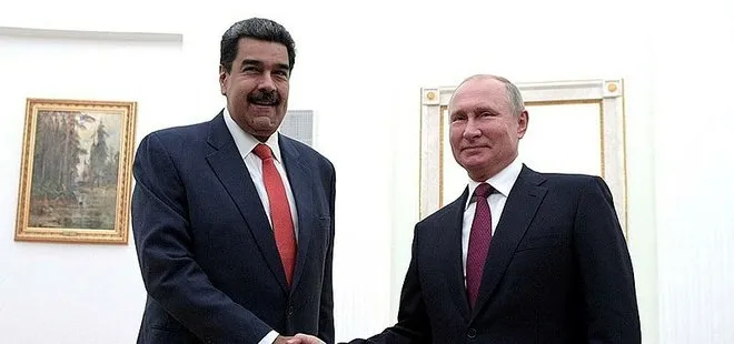 Putin, Maduro’yu Rusya’da ağırladı! Venezuela için net mesaj