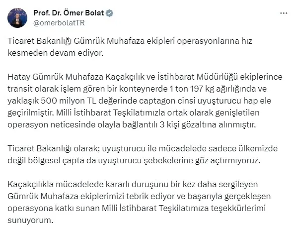 ticaret-bakanligi-ve-mitten-operasyon-hatayda-12-ton-uyusturucu-hap-ele-gecirildi-1701240788605.jpg Ticaret Bakanlığı ve MİT'ten operasyon: Hatay'da 1,2 ton uyuşturucu hap ele geçirildi - 4