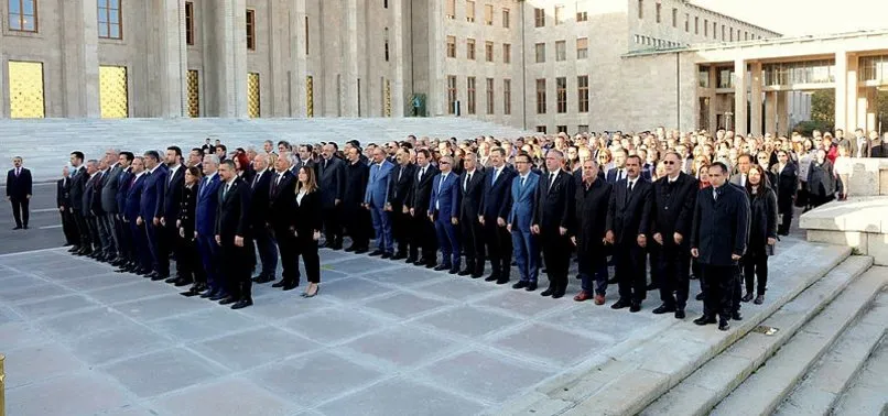 Atatürk, TBMM'de törenle anıldı