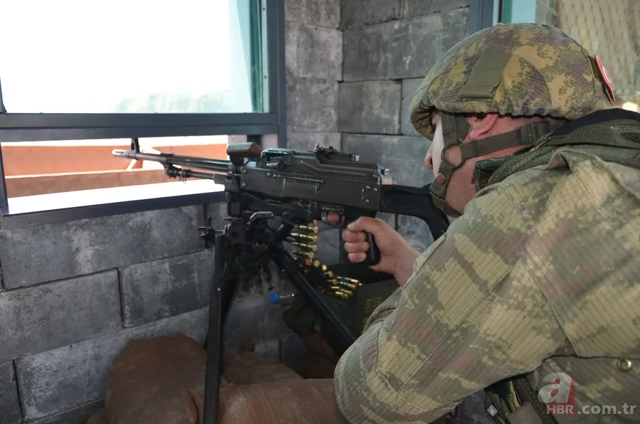 Teröristlerin korkulu rüyası hudut kartallarından Pençe harekatına tam destek 5