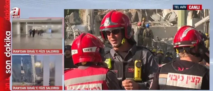 Tel Aviv’e füze yağdı... Katil İsrail’de büyük yıkım! A Haber’de çarpıcı sözler: ’Demir Kubbe’ efsanesi kestane oldu