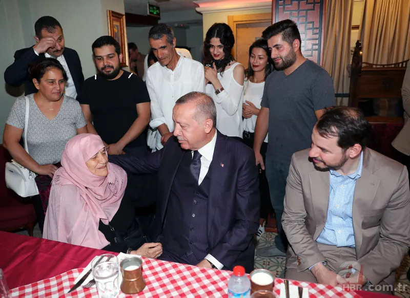 Başkan Erdoğan'dan Çengelköy'de esnaf ziyareti 21