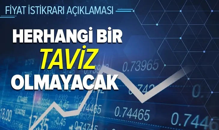 Son dakika: Bakan Elvan'dan fiyat istikrarı açıklaması