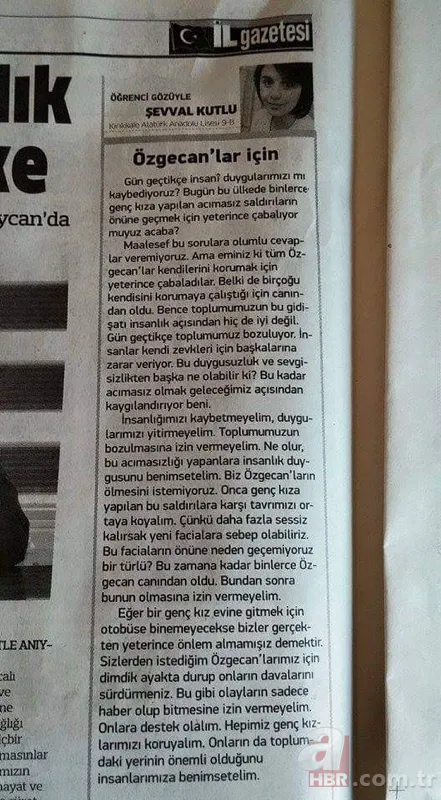 3’üncü kattan düşerek can verdi! Şevval’in Özgecan paylaşımı yürek yaktı 8