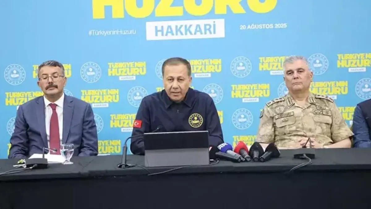 Bakan Yerlikaya: Terörsüz Türkiye hedefi bir hayal değil kardeşlik çağrısıdır