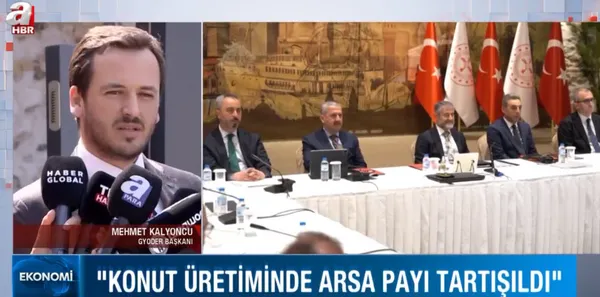 Son dakika: Hazine ve Maliye Bakanı Nureddin Nebati'den konut sektörü temsilcileri ile kritik toplantı - 7