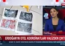 Darbenin izleri mavi renkli valizde
