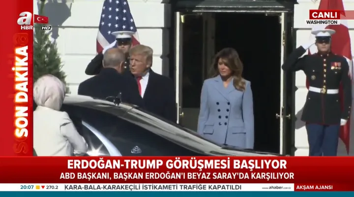 Dünyanın gözü Başkan Erdoğan - Trump görüşmesindeydi! Trump: Ticaret hacmimizi 100 milyar dolara çıkaracağız