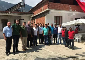 Atiker Konyaspor'dan Eren Bülbül'ün ailesine taziye ziyareti
