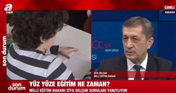 Son dakika: Milli Eğitim Bakanı Ziya Selçuk’tan koronavirüs tedbirleri açıklaması