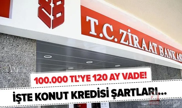 1.09 faiz müjdesi! Ziraat Bankası'ndan 100.000 TL'ye 120 ay vade fırsatı! Başvuru yapmak oldukça kolay 1