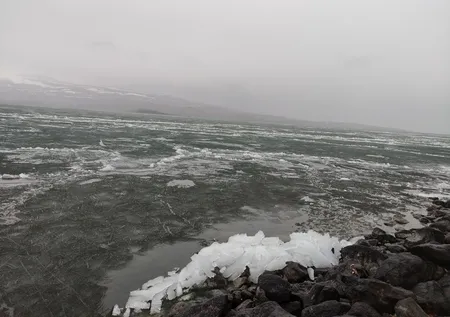 Türkiye'den kutupları aratmayan görüntüler!